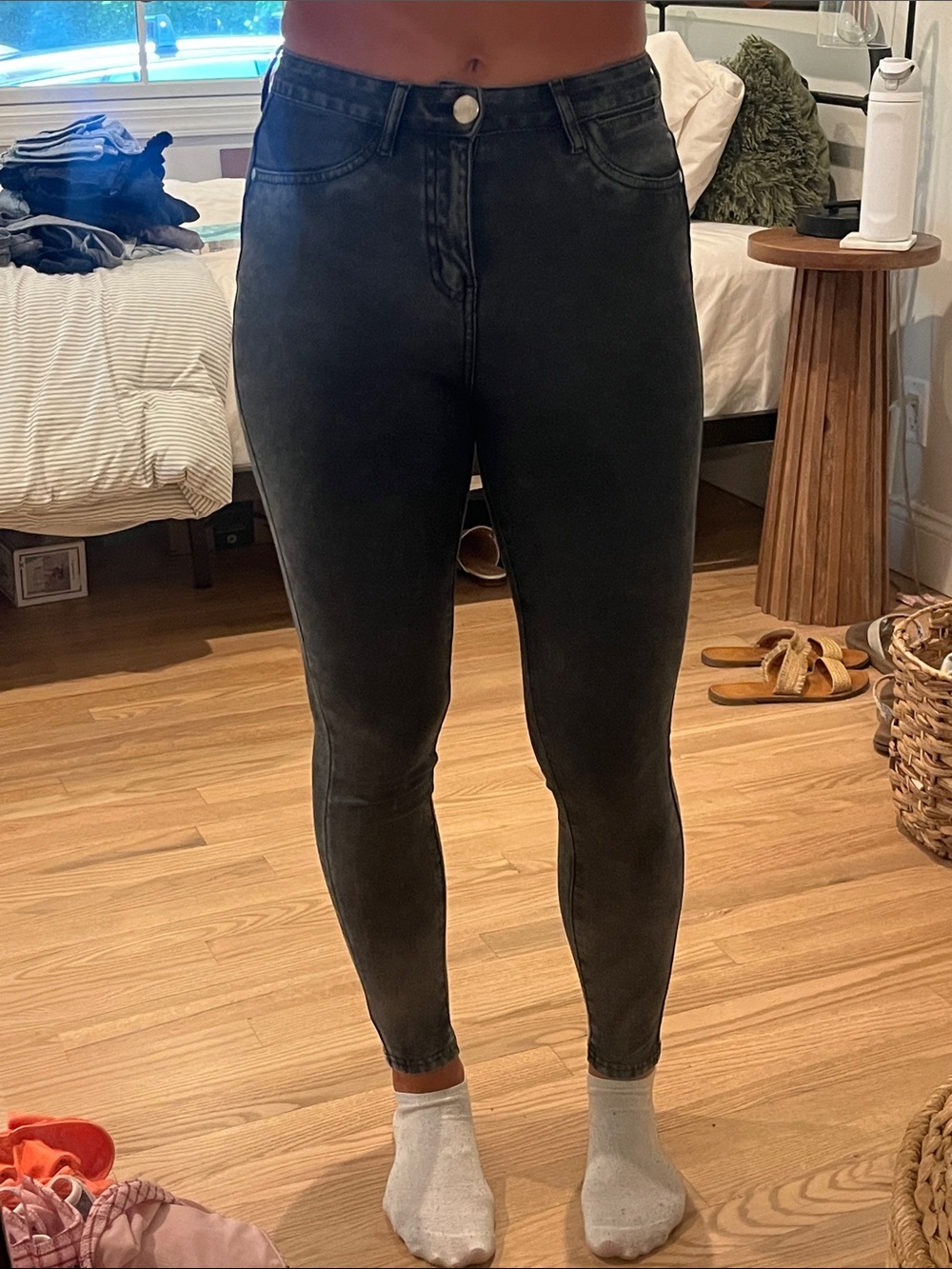 Women's Black Skinny Jeans/jeggings
